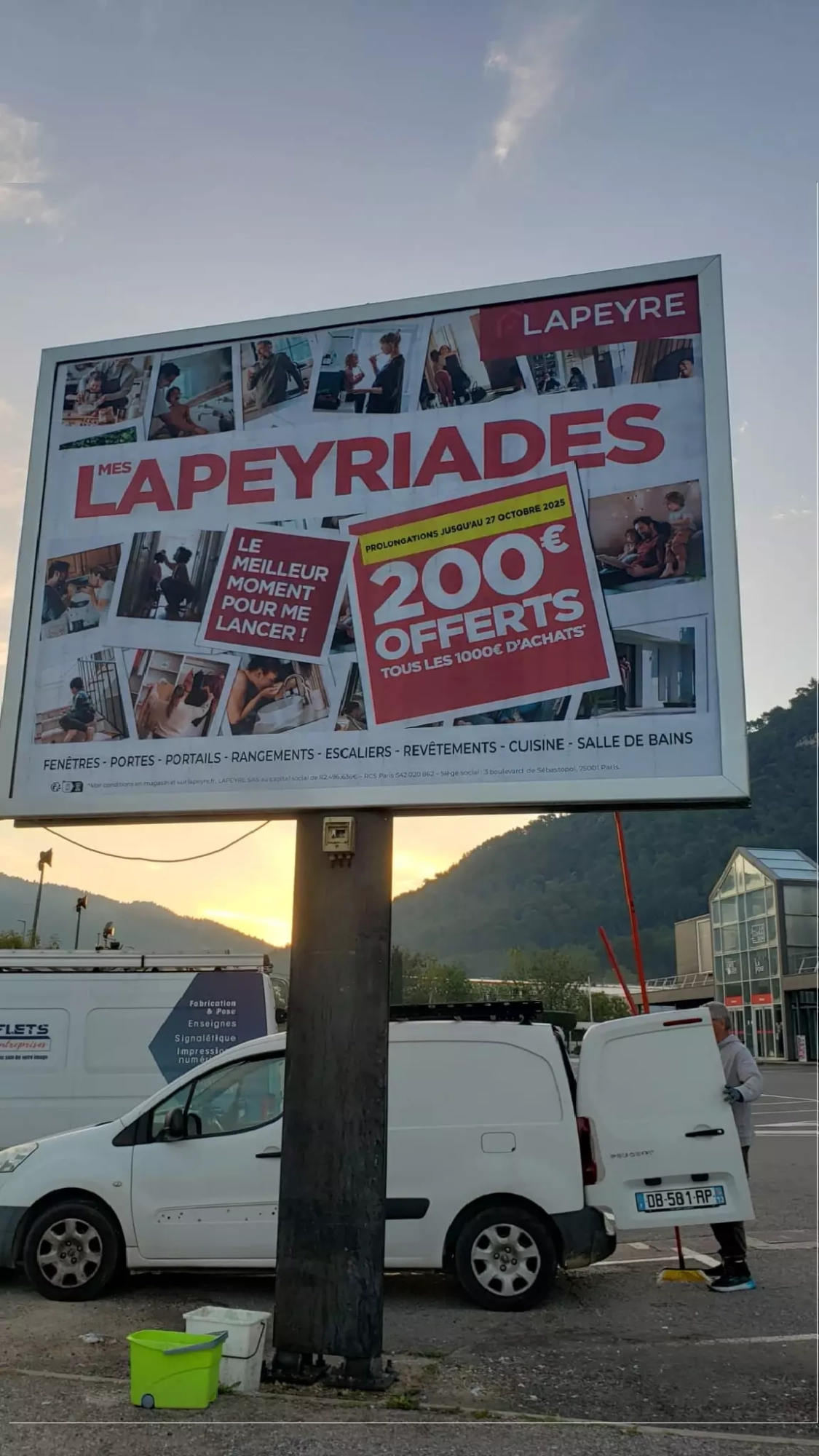 Affichage temporaire Affichage temporaire